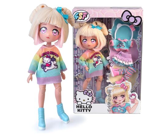 Лялька 4SF Manga Dolls Hello Kitty Стильна Цукерочка-єдиноріг (HKTF2000) Лялька 4SF Manga Dolls Hello Kitty Стильна Цукерочка-єдиноріг (HKTF2000)