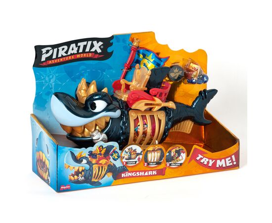 Игровой набор Piratix S Королевская черная акула (PPXSP112IN11), изображение 8 Игровой набор Piratix S Королевская черная акула (PPXSP112IN11), изображение 8