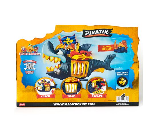 Игровой набор Piratix S Королевская черная акула (PPXSP112IN11), изображение 9 Игровой набор Piratix S Королевская черная акула (PPXSP112IN11), изображение 9