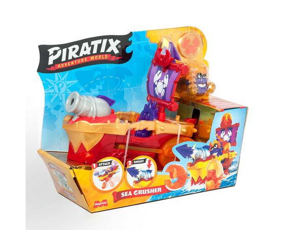 Игровой набор Piratix S Пиратский корабль Морской громовик (PPXSP114IN20), изображение 8 Игровой набор Piratix S Пиратский корабль Морской громовик (PPXSP114IN20), изображение 8