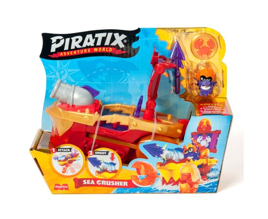 Игровой набор Piratix S Пиратский корабль Морской громовик (PPXSP114IN20) Игровой набор Piratix S Пиратский корабль Морской громовик (PPXSP114IN20)