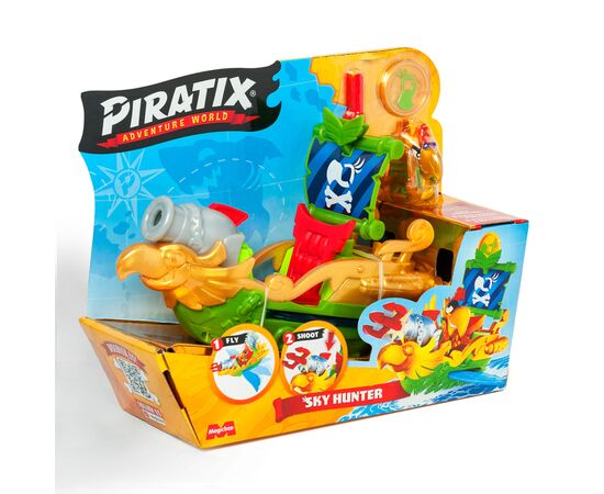 Игровой набор Piratix S Пиратский корабль Небесный охотник (PPXSP114IN10), изображение 8 Игровой набор Piratix S Пиратский корабль Небесный охотник (PPXSP114IN10), изображение 8