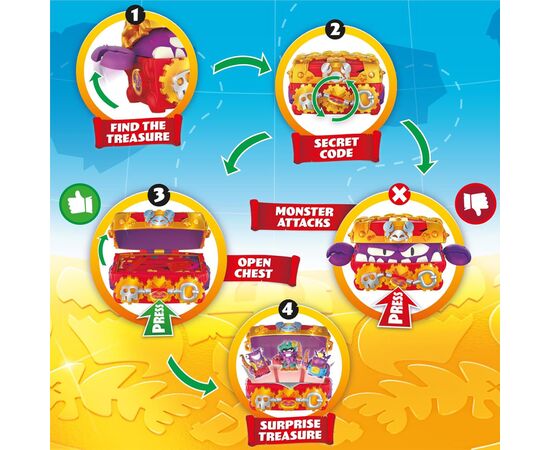 Игровой набор Piratix S Сундук с сокровищами (PPXSP116IN00), изображение 3 Игровой набор Piratix S Сундук с сокровищами (PPXSP116IN00), изображение 3