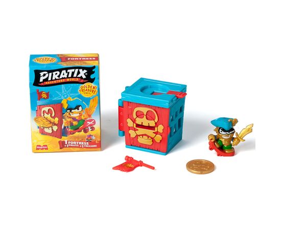 Игровой набор Piratix сюрприз Golden treasure Крепость (PPX1D212IN00), изображение 2 Игровой набор Piratix сюрприз Golden treasure Крепость (PPX1D212IN00), изображение 2
