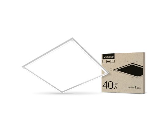 Светильник Videx LED панель ART 40W 5000K (VL-PA405W), изображение 3 Светильник Videx LED панель ART 40W 5000K (VL-PA405W), изображение 3