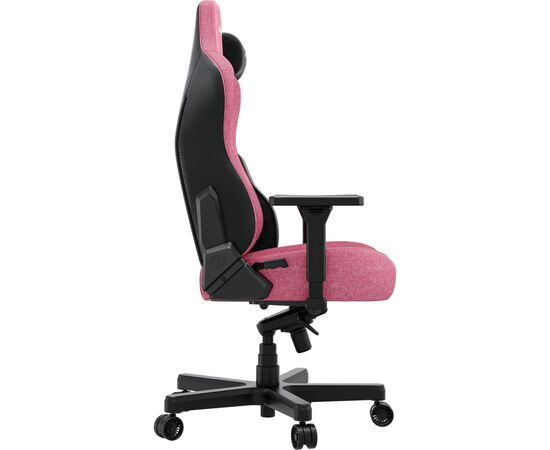 Кресло игровое Anda Seat Kaiser 3E Fabric XL Pink (AD23YC-XL-09-P-CF-P01), изображение 4 Кресло игровое Anda Seat Kaiser 3E Fabric XL Pink (AD23YC-XL-09-P-CF-P01), изображение 4