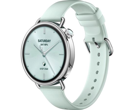 Смарт-часы Xiaomi Watch S4 41mm Fluororubber Strap Мятно-зелений BHR080CGL (1166773) Смарт-часы Xiaomi Watch S4 41mm Fluororubber Strap Мятно-зелений BHR080CGL (1166773)