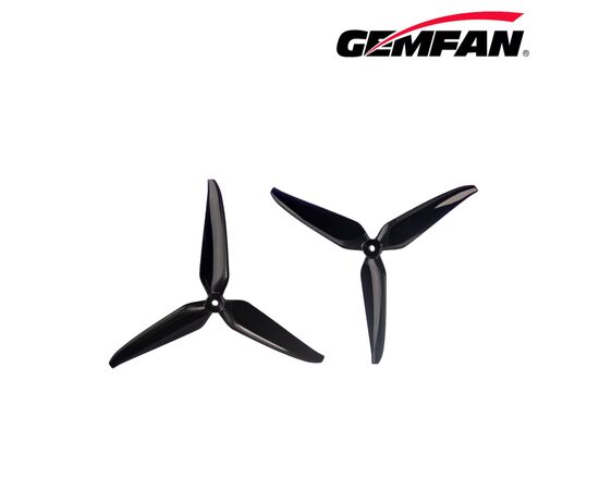 Пропеллер для дрона Gemfan 7140 PC 3 Blade - Black 2xCW/2xCCW (PMPC7140-3B), изображение 2 Пропеллер для дрона Gemfan 7140 PC 3 Blade - Black 2xCW/2xCCW (PMPC7140-3B), изображение 2