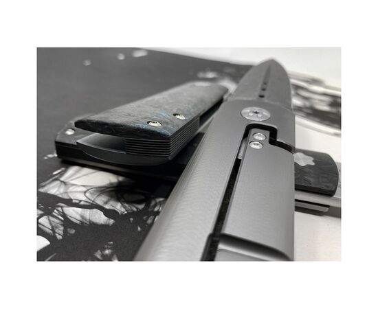 Нож Maserin Daga, Elmax, fat carbon, золотистий (372/G), изображение 9 Нож Maserin Daga, Elmax, fat carbon, золотистий (372/G), изображение 9