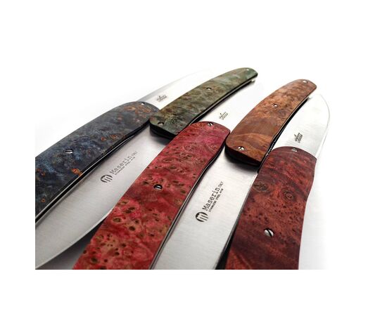 Нож Maserin Gourmet, дамаск, fat carbon, зелений (380/DV), изображение 6 Нож Maserin Gourmet, дамаск, fat carbon, зелений (380/DV), изображение 6