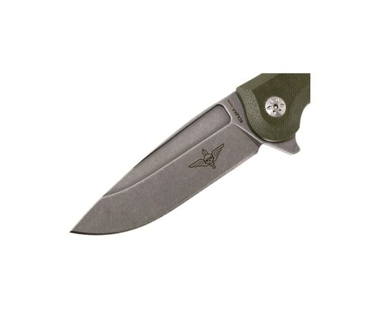 Нож Maserin Police, N690, G10 + титан, зелений (680/G10V), изображение 5 Нож Maserin Police, N690, G10 + титан, зелений (680/G10V), изображение 5