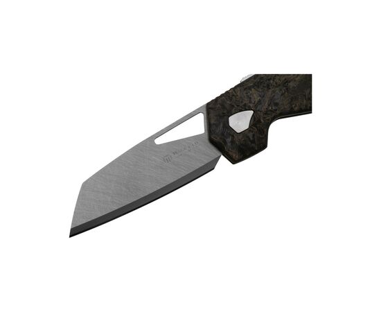 Нож Maserin W1 Tungsteno, карбід вольфрама, fat carbon, чорно-зол (373/WTG), изображение 3 Нож Maserin W1 Tungsteno, карбід вольфрама, fat carbon, чорно-зол (373/WTG), изображение 3