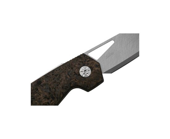 Нож Maserin W1 Tungsteno, карбід вольфрама, fat carbon, чорно-зол (373/WTG), изображение 4 Нож Maserin W1 Tungsteno, карбід вольфрама, fat carbon, чорно-зол (373/WTG), изображение 4