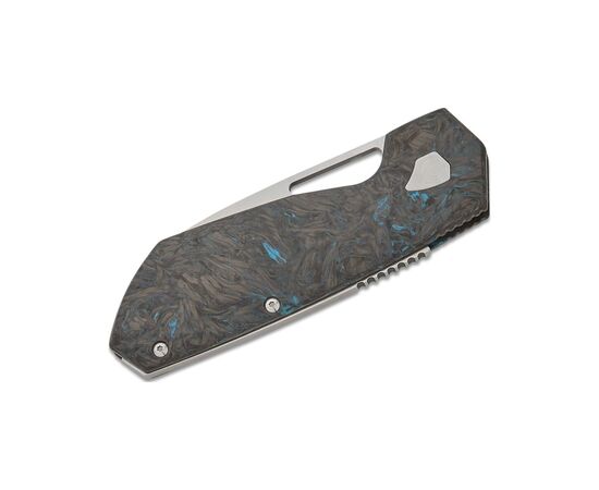 Нож Maserin W2, M390, fat carbon, синій (371/B), изображение 4 Нож Maserin W2, M390, fat carbon, синій (371/B), изображение 4