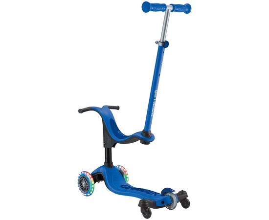 Самокат Globber Go Up Sporty 360 колеса з підсвіткою Синій (456-600), изображение 2 Самокат Globber Go Up Sporty 360 колеса з підсвіткою Синій (456-600), изображение 2