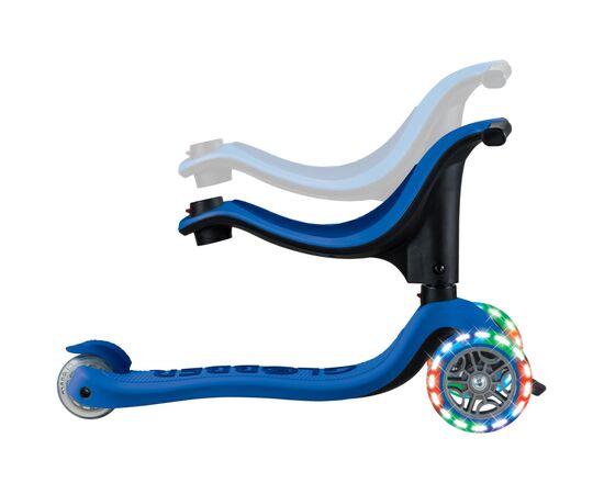 Самокат Globber Go Up Sporty 360 колеса з підсвіткою Синій (456-600), изображение 4 Самокат Globber Go Up Sporty 360 колеса з підсвіткою Синій (456-600), изображение 4