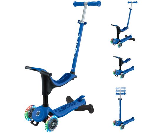 Самокат Globber Go Up Sporty 360 колеса з підсвіткою Синій (456-600), изображение 7 Самокат Globber Go Up Sporty 360 колеса з підсвіткою Синій (456-600), изображение 7