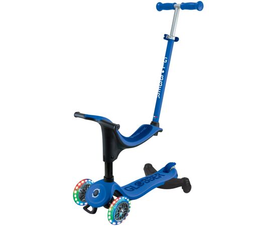 Самокат Globber Go Up Sporty 360 колеса з підсвіткою Синій (456-600) Самокат Globber Go Up Sporty 360 колеса з підсвіткою Синій (456-600)