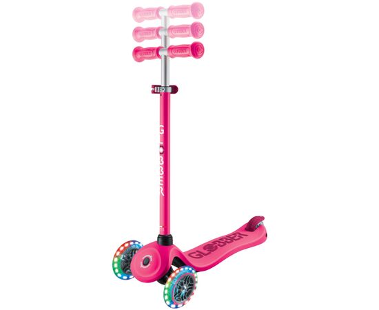 Самокат Globber Go Up Sporty 360 колеса з підсвіткою Фуксія (456-610), изображение 6 Самокат Globber Go Up Sporty 360 колеса з підсвіткою Фуксія (456-610), изображение 6