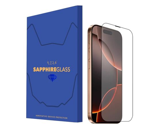 Стекло защитное iLera Sapphire Ultra + Glass iPhone 16 Pro Max (ILSPDL16PRMAX) Стекло защитное iLera Sapphire Ultra + Glass iPhone 16 Pro Max (ILSPDL16PRMAX)