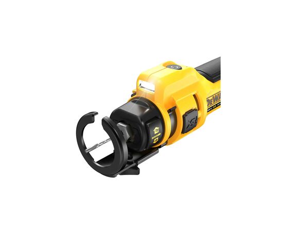 Фрезер DeWALT 18V, XR Li-Ion, 26000об/хв, цанга 3.2-6.4мм, 0.79кг (без АКБ та ЗП) (DCE555N), изображение 6 Фрезер DeWALT 18V, XR Li-Ion, 26000об/хв, цанга 3.2-6.4мм, 0.79кг (без АКБ та ЗП) (DCE555N), изображение 6