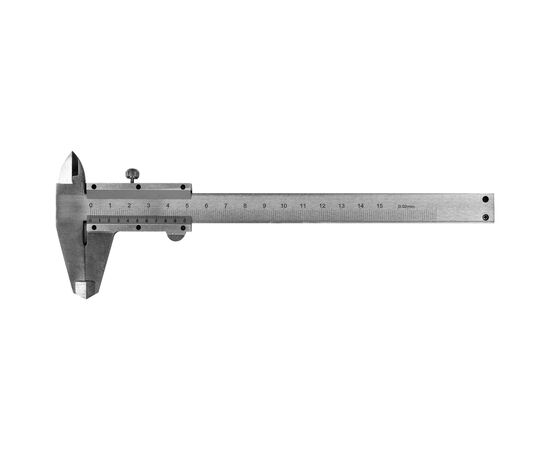 Штангенциркуль Vorel 15110  INOX/ 150 ММ / 0,02 ММ (15110)