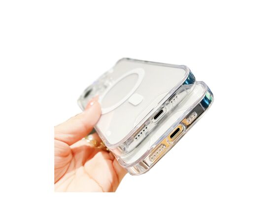 Чехол для мобильного телефона BeCover Space Case MagSafe Apple iPhone 16e Transparent (713884), изображение 5