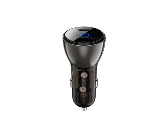 Зарядное устройство Acefast B10 Car Charger 2xUSB-C 60W with digital display Metal Black (6974316282358) Зарядное устройство Acefast B10 Car Charger 2xUSB-C 60W with digital display Metal Black (6974316282358)