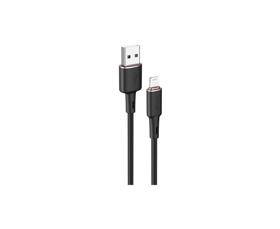 Дата кабель USB 2.0 AM to Lightning 1.2m 2.4A silicone C2-02 black Acefast (AFC2-02B) Дата кабель USB 2.0 AM to Lightning 1.2m 2.4A silicone C2-02 black Acefast (AFC2-02B)
