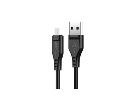 Дата кабель USB 2.0 AM to Micro 5P 1.2m 2.4A TPE C3-09 black Acefast (6974316280880) Дата кабель USB 2.0 AM to Micro 5P 1.2m 2.4A TPE C3-09 black Acefast (6974316280880)
