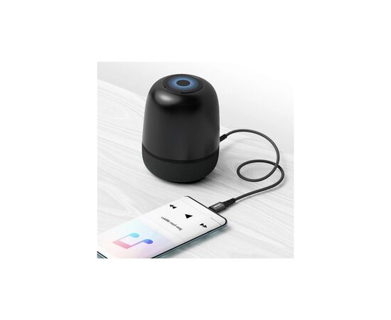 Кабель мультимедийный USB-C to 3.5mm M 1.2m black Acefast (6974316280620), изображение 4 Кабель мультимедийный USB-C to 3.5mm M 1.2m black Acefast (6974316280620), изображение 4