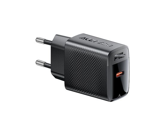 Зарядное устройство Acefast A102 USB-C PD30W GaN Black (6974316283287), изображение 2 Зарядное устройство Acefast A102 USB-C PD30W GaN Black (6974316283287), изображение 2
