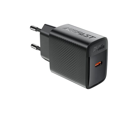 Зарядное устройство Acefast A104 USB-C PD25W GaN Black (6974316283355), изображение 2 Зарядное устройство Acefast A104 USB-C PD25W GaN Black (6974316283355), изображение 2