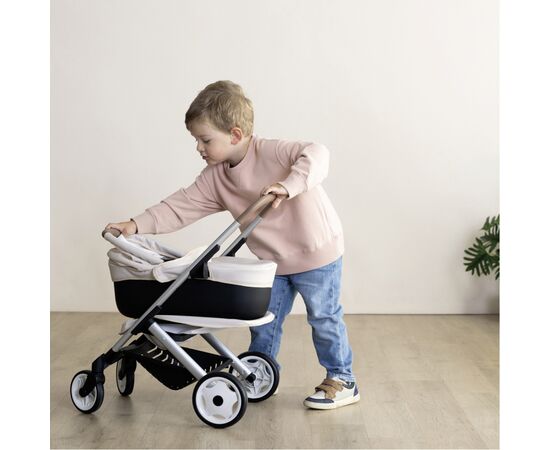 Коляска для кукол Smoby Maxi-Cosi 3 в 1. Айвори со съемной люлькой, 55 x 39 x 64 см, 3+ (7600253122), изображение 4 Коляска для кукол Smoby Maxi-Cosi 3 в 1. Айвори со съемной люлькой, 55 x 39 x 64 см, 3+ (7600253122), изображение 4