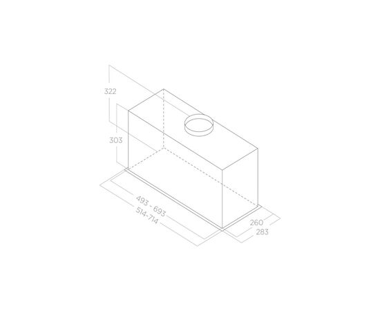 Вытяжка кухонная Elica LANE SENSOR IX/A/52, изображение 4 Вытяжка кухонная Elica LANE SENSOR IX/A/52, изображение 4