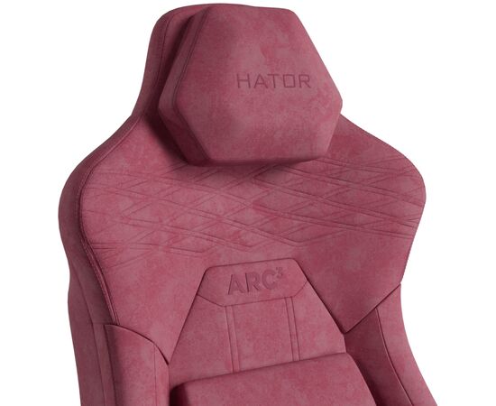 Кресло игровое Hator Arc 3 XL Velour Orchid Pink (HTC3444XL), изображение 5 Кресло игровое Hator Arc 3 XL Velour Orchid Pink (HTC3444XL), изображение 5