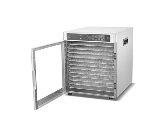 Сушка для овощей и фруктов Tekhniko DH-12F-SS, изображение 2 Сушка для овощей и фруктов Tekhniko DH-12F-SS, изображение 2