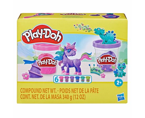 Набор для творчества Hasbro Play-Doh Sparkle collection 6 баночок (F9932) Набор для творчества Hasbro Play-Doh Sparkle collection 6 баночок (F9932)