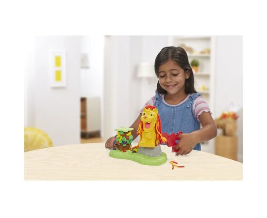 Набор для творчества Hasbro Play-Doh Лев та друзі (F7221), изображение 4 Набор для творчества Hasbro Play-Doh Лев та друзі (F7221), изображение 4