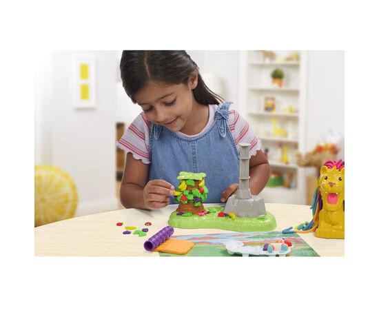 Набор для творчества Hasbro Play-Doh Лев та друзі (F7221), изображение 6 Набор для творчества Hasbro Play-Doh Лев та друзі (F7221), изображение 6