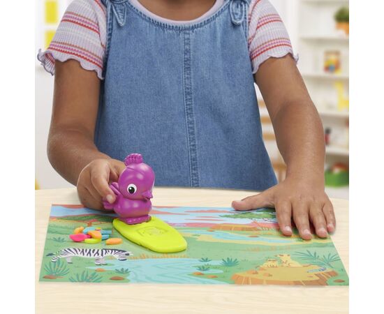 Набор для творчества Hasbro Play-Doh Лев та друзі (F7221), изображение 7 Набор для творчества Hasbro Play-Doh Лев та друзі (F7221), изображение 7