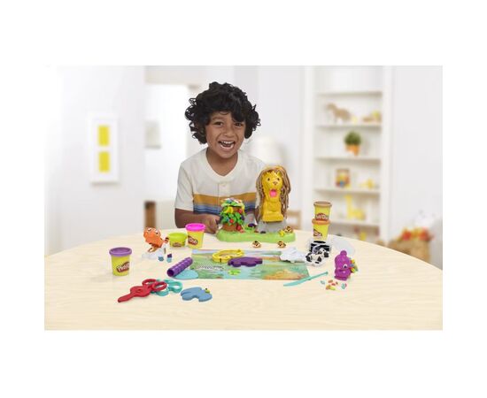 Набор для творчества Hasbro Play-Doh Лев та друзі (F7221), изображение 8 Набор для творчества Hasbro Play-Doh Лев та друзі (F7221), изображение 8