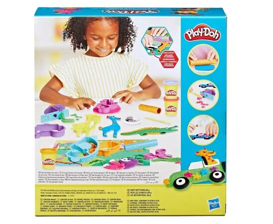 Набор для творчества Hasbro Play-Doh Сафарі (F7213), изображение 4 Набор для творчества Hasbro Play-Doh Сафарі (F7213), изображение 4