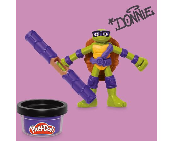 Набор для творчества Hasbro Play-Doh Черепашки-ніндзя Ковабунга (G0556), изображение 11 Набор для творчества Hasbro Play-Doh Черепашки-ніндзя Ковабунга (G0556), изображение 11