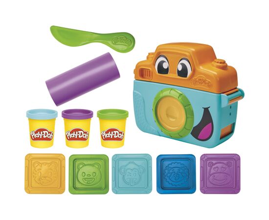 Набор для творчества Hasbro Play-Doh "Фотокамера" Веселі фото (G0502), изображение 2 Набор для творчества Hasbro Play-Doh "Фотокамера" Веселі фото (G0502), изображение 2