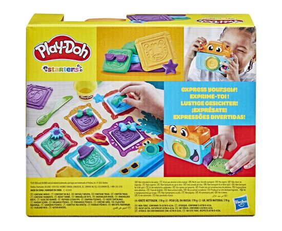 Набор для творчества Hasbro Play-Doh "Фотокамера" Веселі фото (G0502), изображение 3 Набор для творчества Hasbro Play-Doh "Фотокамера" Веселі фото (G0502), изображение 3
