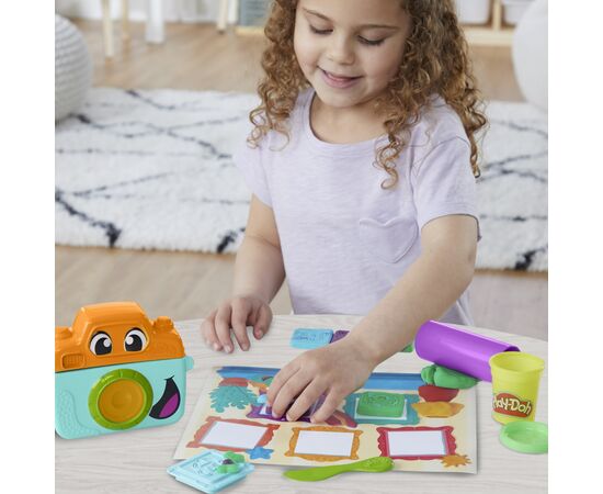 Набор для творчества Hasbro Play-Doh "Фотокамера" Веселі фото (G0502), изображение 5 Набор для творчества Hasbro Play-Doh "Фотокамера" Веселі фото (G0502), изображение 5