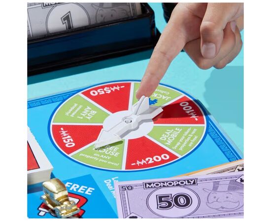 Настольная игра Hasbro Монополия Дополнение к классической игре "Джекпот! Свободная парковка" (G0718), изображение 4 Настольная игра Hasbro Монополия Дополнение к классической игре "Джекпот! Свободная парковка" (G0718), изображение 4