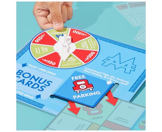 Настольная игра Hasbro Монополия Дополнение к классической игре "Джекпот! Свободная парковка" (G0718), изображение 9 Настольная игра Hasbro Монополия Дополнение к классической игре "Джекпот! Свободная парковка" (G0718), изображение 9