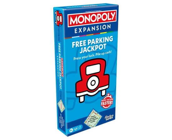 Настольная игра Hasbro Монополия Дополнение к классической игре "Джекпот! Свободная парковка" (G0718) Настольная игра Hasbro Монополия Дополнение к классической игре "Джекпот! Свободная парковка" (G0718)